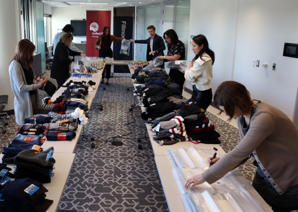 United Way Winter Relief Kit Assembly