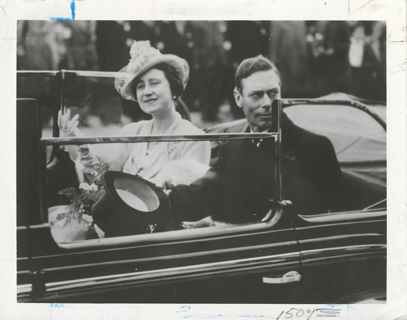 Royal visit to Winnipeg in 1939